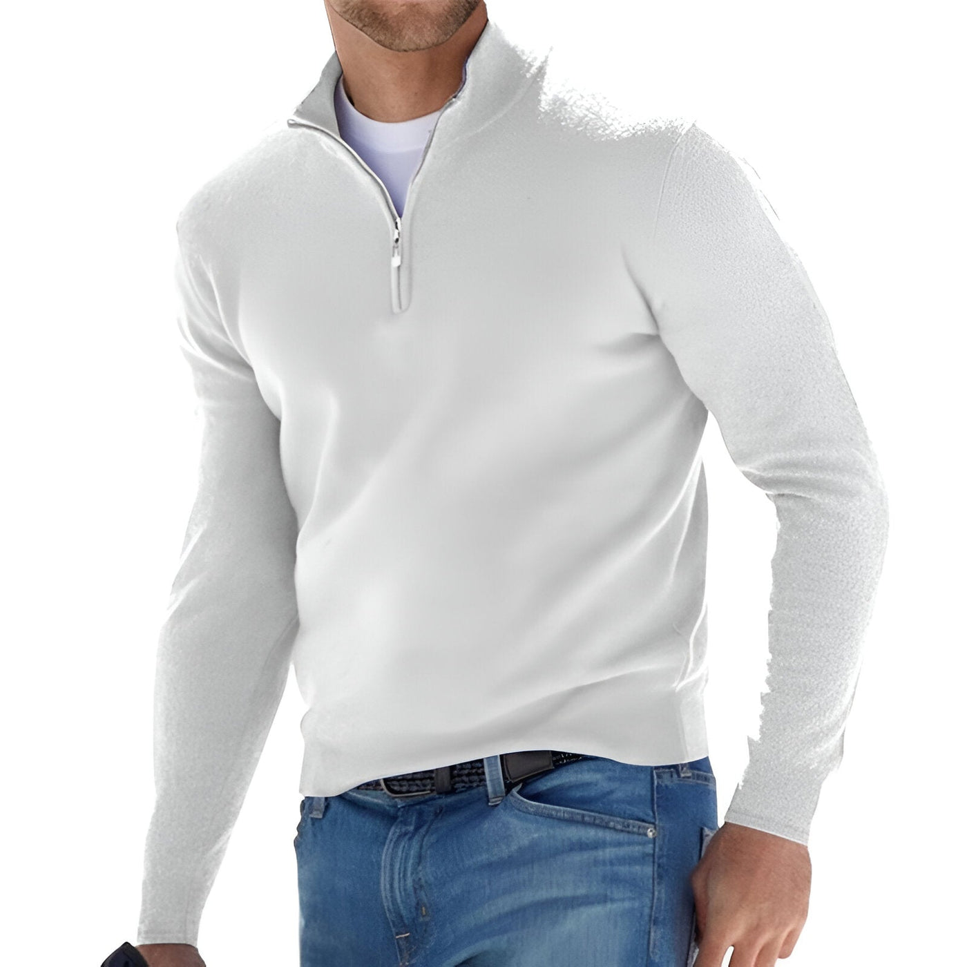 Antoine™ | Pull Respirant avec Col en V pour Hommes