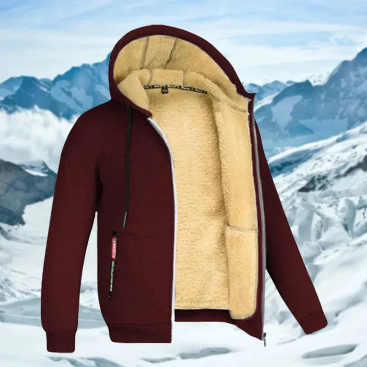 Hugo™ | Veste d’Hiver avec Capuche et Polaire