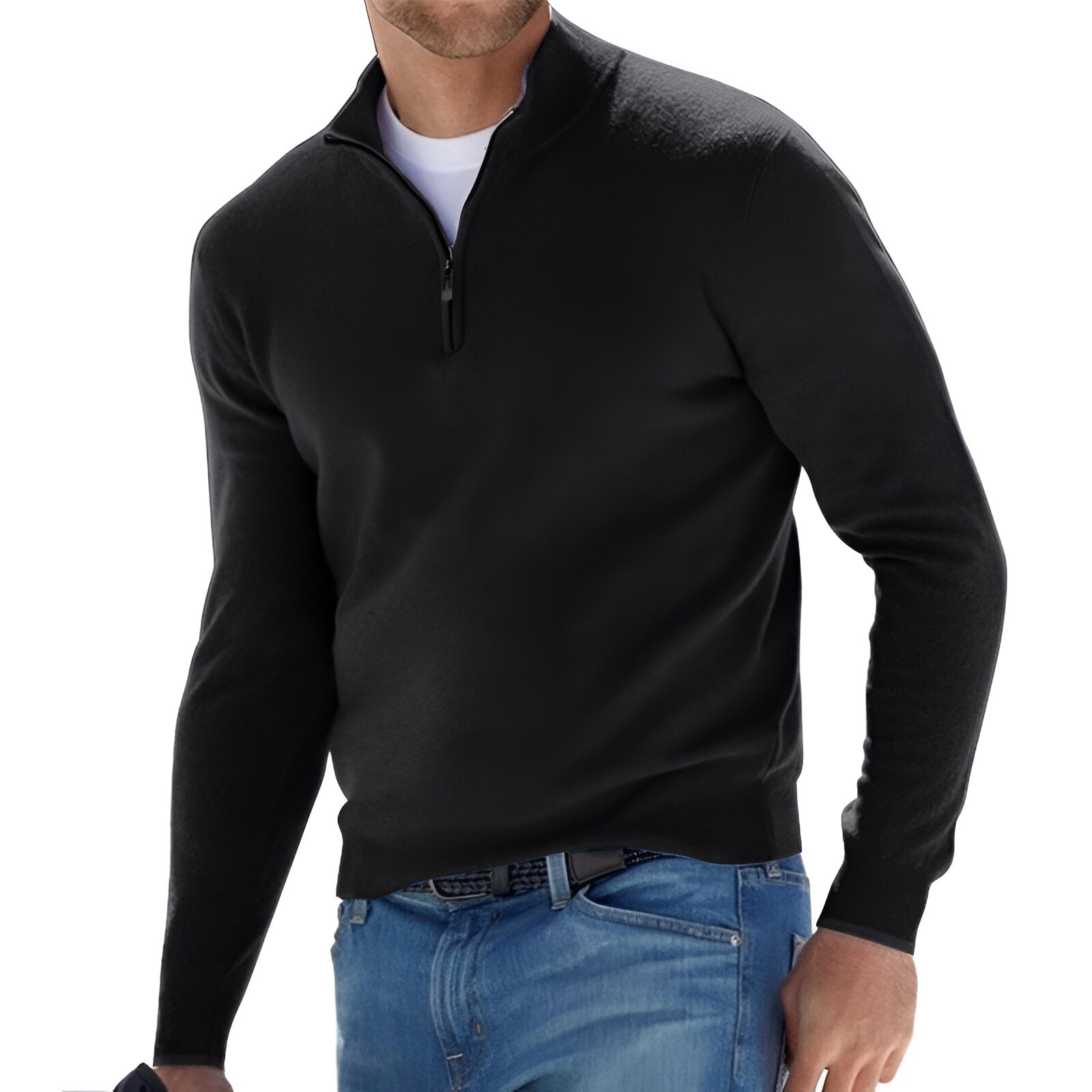 Antoine™ | Pull Respirant avec Col en V pour Hommes