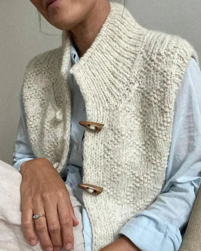 Eliane™ – Élégant Cardigan Sans Manches