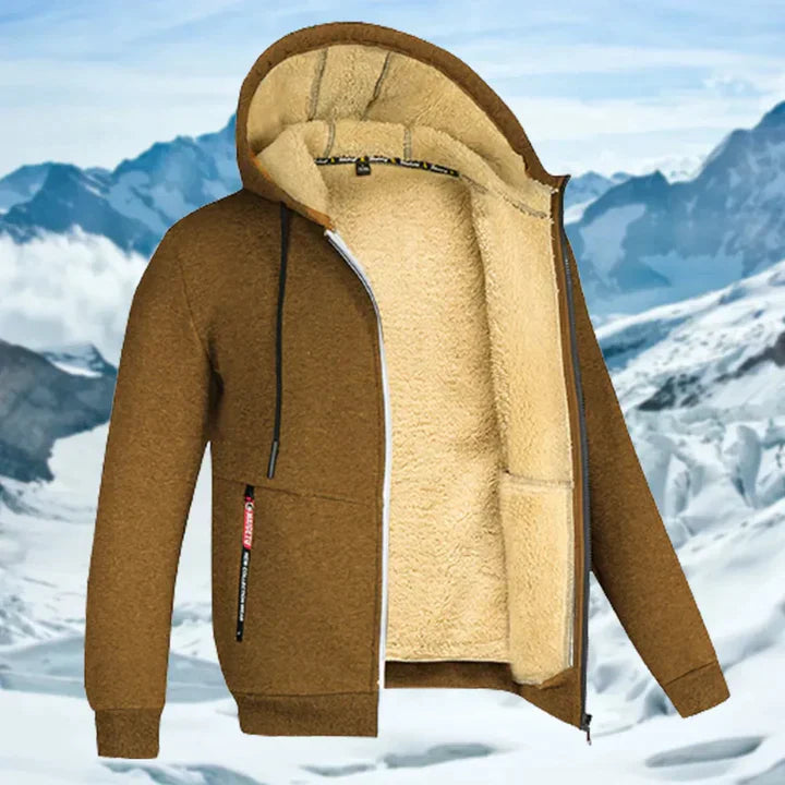 Hugo™ | Veste d’Hiver avec Capuche et Polaire